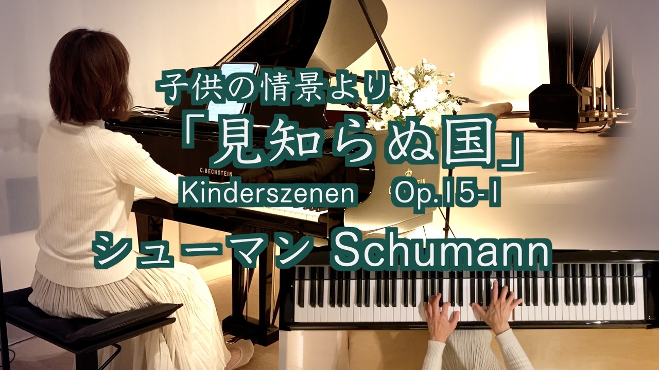 シューマン 子供の情景より「見知らぬ国」】Schumann Kinderszenen Op‬
