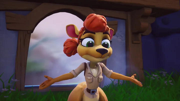 Rescuing Sheila the Kangaroo cutscene in Spyro 3: Year of the Dragon (No Hard Feelings)