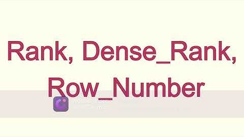 "Master Windows Functions in BigQuery: Rank, Dense_Rank, and Row_Number Explained"