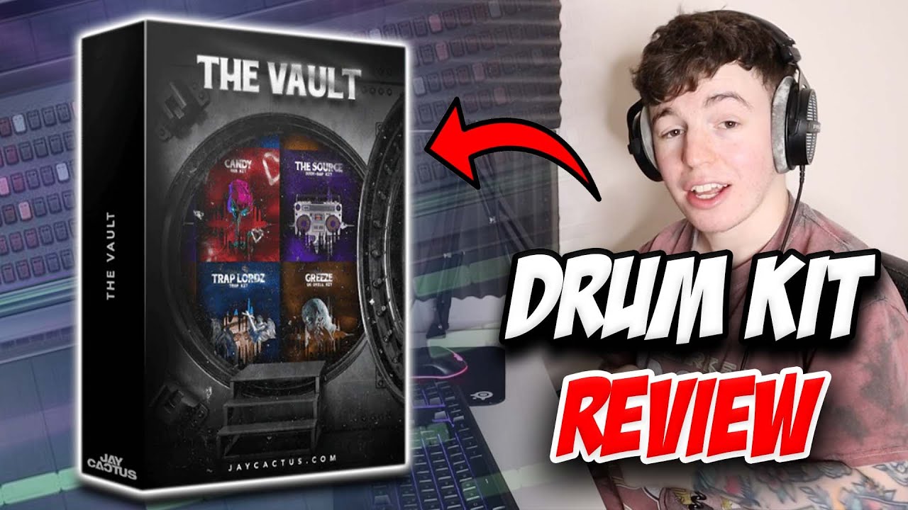 THE VAULT DRUM KIT BY JAY CACTUS REVIEW YouTube