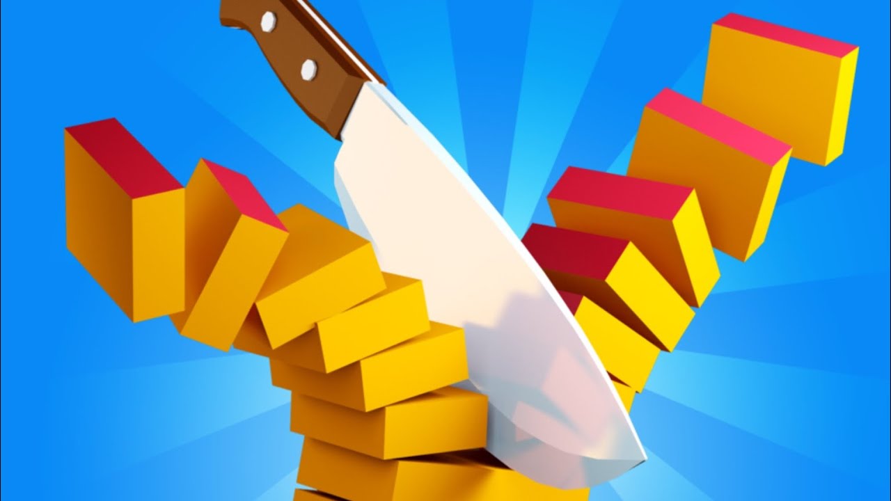 Satisfying Knife Game | Slice it all | Oddly Satisfying - YouTube