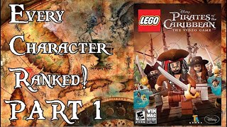 LEGO Pirates of the Caribbean - Every Character Ranked PART 1