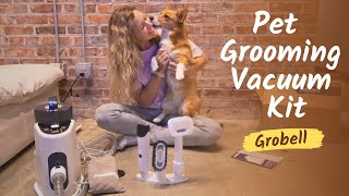 Say Goodbye to Pet Hair with GROBELL Dog Vacuum Grooming Clippers and More