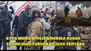 Download Lagu KOTA MINNEAPOLIS AMERIKA KACAUDEMONSTRASI MAKIN PARAH TRUMP MAU TURUNKAN 1500 TENTARA MP3