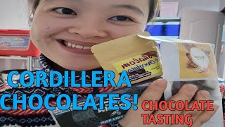 CORDILLERA CHOCOLATES|CHOCOLATE TASTING|ANDAMI PALANG CHOCOLATE MAKERS SA CORDILLERA