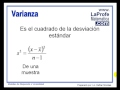 Estadistica - Medidas de Dispersion