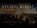 Studiu Biblic - 7 ianuarie 2026