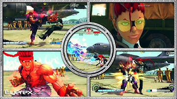 XBox 360 Super Street Fighter IV Arcade Edition Evil Ryu vs C.Viper