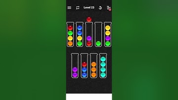 Ball Sort Color Water Puzzle Level 21-30 Walkthrough Solution iOS/Android