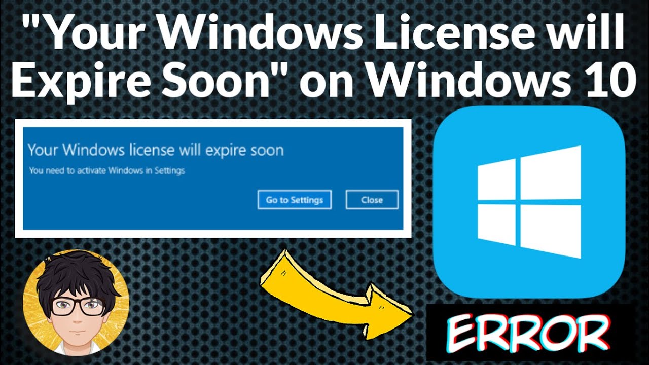 Your Windows license will Expire Soon | How to Fix 💻⚙️🐞 - YouTube