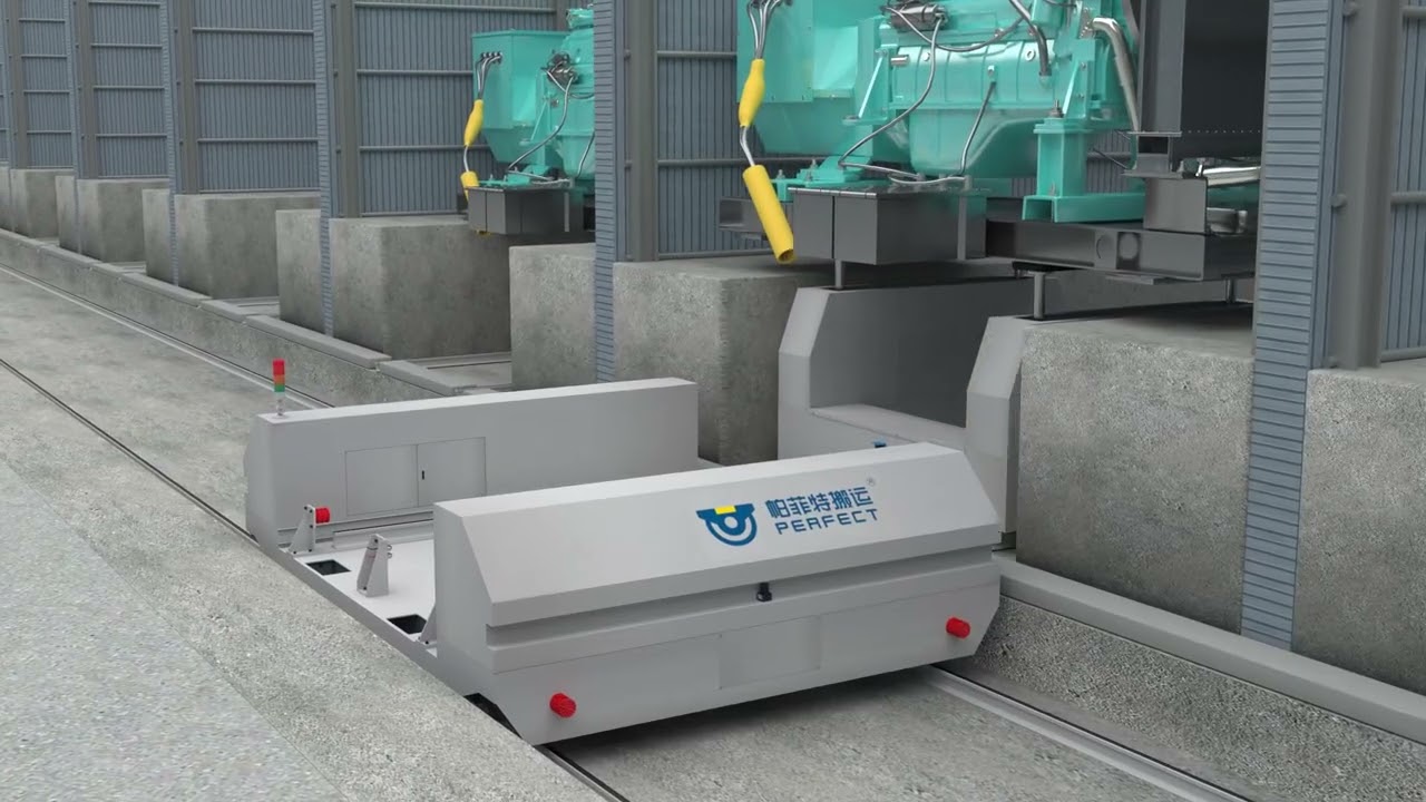 Heavy-Duty Mother-Daughter Transfer Cart