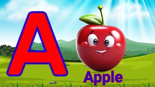 Phonics Song 2 with TWO Words in 3D - A For Airplane - ABC Alphabet Songs with Sounds for Children