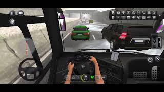 Heavy Snowfall : Bus Driving by best driver ! Bus Simulator Ultimate 60fps screenshot 4