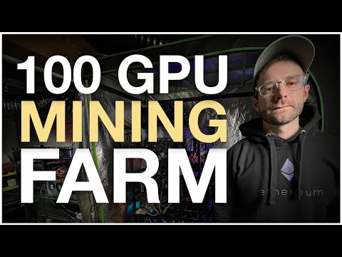 100 GPU Home Crypto Mining Farm