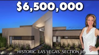 Inside a $6,500,000 Blue Heron Luxury Home In Historic Las Vegas Section 10 / New Construction