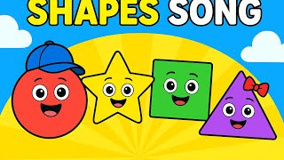 Shapes Song For Kids Learn Circle, Square, Triangle & More Zozo Bros