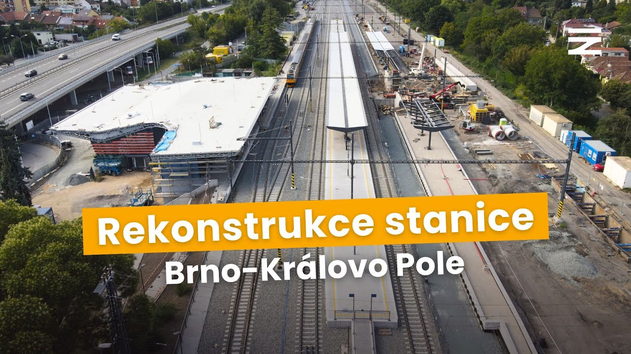 Rekonstrukce stanice | 📍Brno-Královo pole