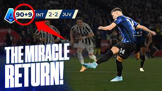 Miracle Returns! The Greatest Comebacks In Inter History Ep2