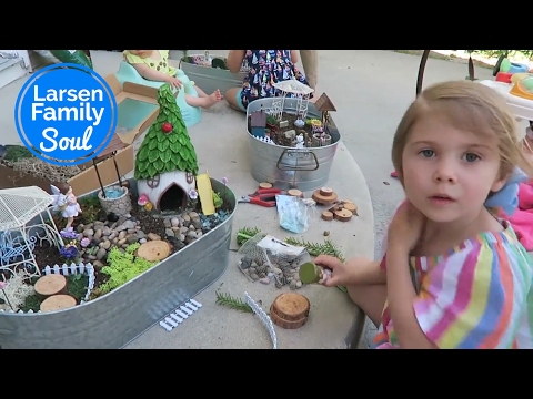Wie man einen magischen Fairy Garden Make