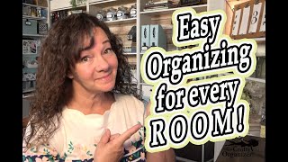 Easy organizing for ALL of your rooms!