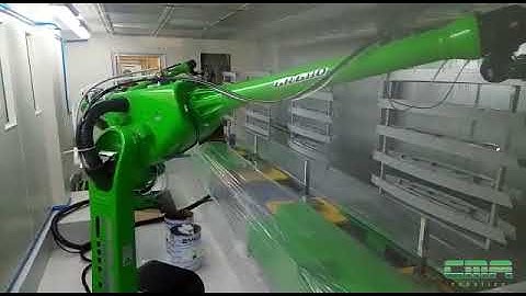 Automotive Plastic Painting by CMA Robotics