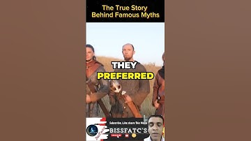 The True Story Behind Famous Myths #MythBusting #TrueStory #FamousMyths #facts #shorts
