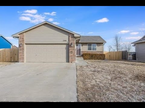 2508 E Casey Dr, Goddard, KS home video tour