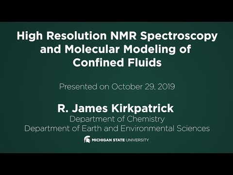 High Resolution NMR Spectroscopy and Molecular Modeling of Confined Fluids