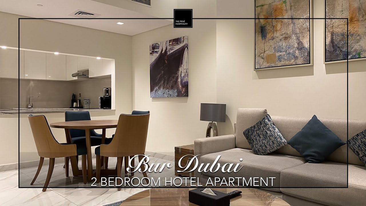 2 Bedroom Hotel Apartment BUR DUBAI MONTHLY RENT The Prive