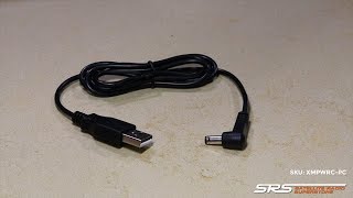 SiriusXM™ Radio 5 Volt USB Power Cable for Use with PowerConnect Vehicle Cradles