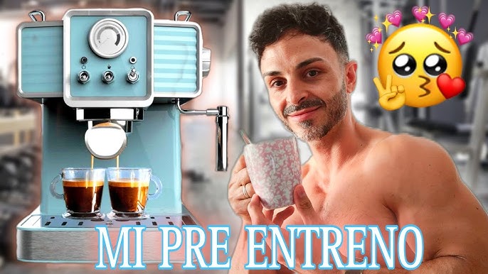 Cecotec Power Espresso 20 Tradizionale Light Blue - Espresso coffee machine  20 bars & Thermoblock 