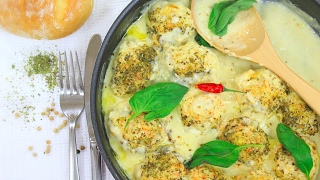 ⁣Куриные Тефтели в Сливочном Соусе / Chicken Balls in a Creamy Sauce