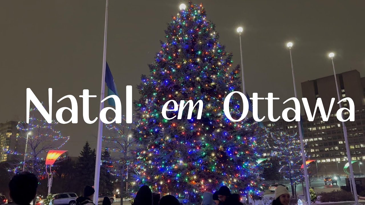 Fomos a um evento de NATAL GRATUITO em Ottawa - Canadá🎅 Vale muito a pena!