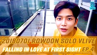 [EP 4] SF9 ROWOON SOLO VLIVE 180701 로운 브이라이브 브이앱 ロウン