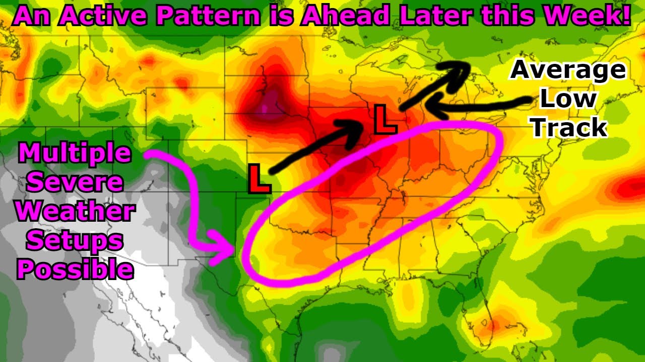 This Upcoming Active Pattern Likely Bring More Severe Weather Setups ...