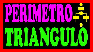 Algoritmo para calcular el perimetro de un triangulo