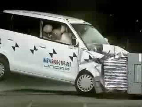 Crash Test 2007 Honda Zest (Frontal) JNCAP
