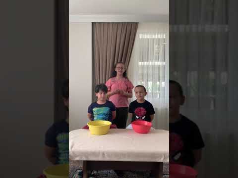 Ablamla ve kardeşimle kafayı suya sokma challange oynuyoruz