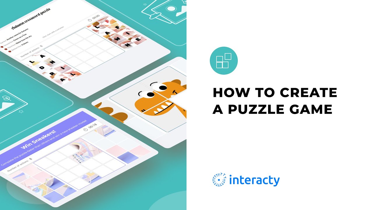 How to play interactive games and puzzles