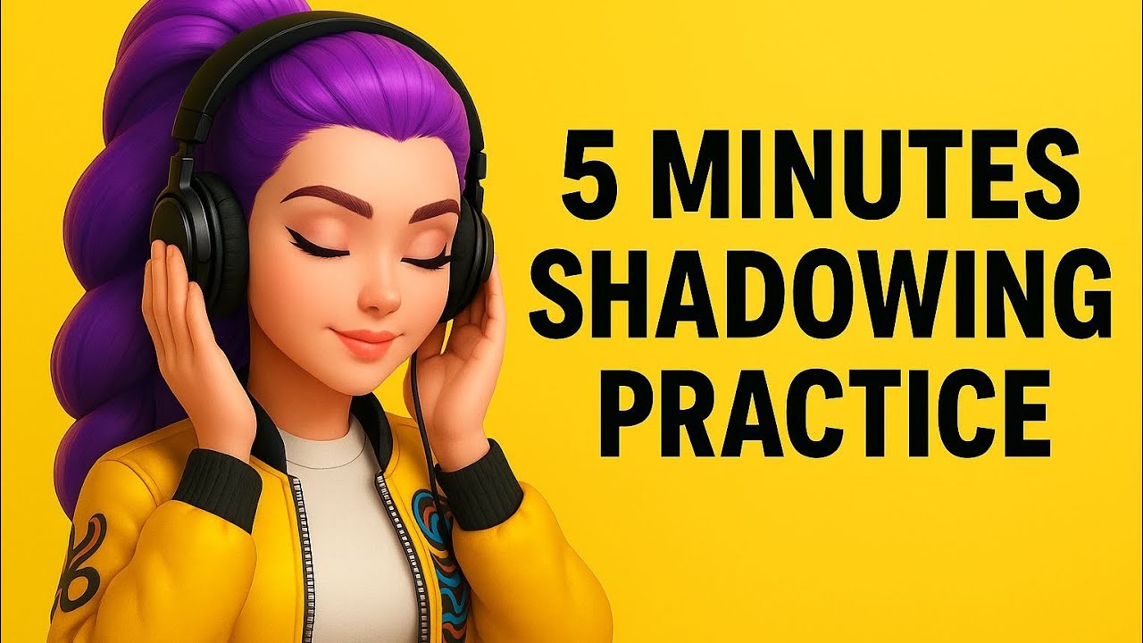 Shadowing English Speaking Practice | Learn English with Podcast ...