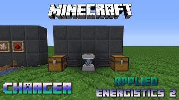 Charger 📀 Charged Certus Quartz Crystal 📀 Minecraft Applied Energistics Tutorial 📀 English