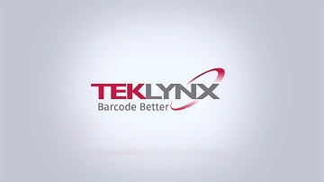 Barcode Better with TEKLYNX