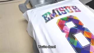 Emisub - How to sublimate Polyester T-Shirt