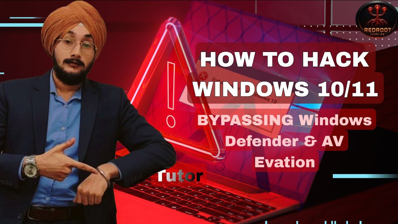 Windows 10/11 Hacking Simulation Using Malware | RedRoot Framework ...