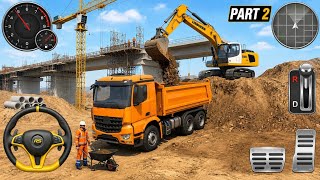JCB Game 3D - Realistic Road Construction Simulator Gameplay | Part 2 screenshot 2