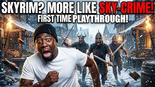 I Started Skyrim for the First Time and Immediately Became a War Criminal