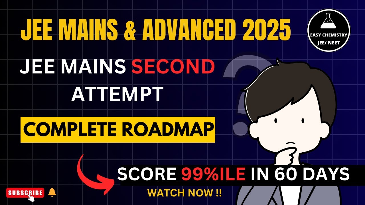 How to Ace JEE Mains Second Attempt in 2 Months | Complete Plan for ...