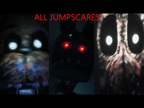 THE JOY OF CREATION STORY MODE ALL JUMPSCARES!