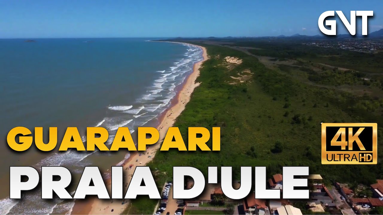 Guarapari - PRAIA D'ULÉ - Vôo pelo bairro Recanto da Sereia e Praia d'Ulé
