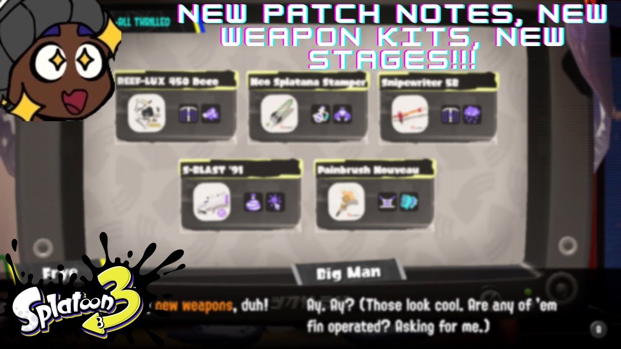 The New Splatoon 3 Chill Season Is Here!!! | 6.0.0 Patch Notes Analysis